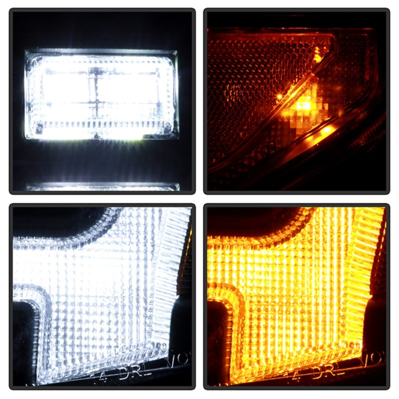 Spyder Signature 14-21 Toyota Tundra SR/SR5 Projector Headlights - Black (PRO-YD-TTU14V2SI-SBSEQ-BK) SPYDER