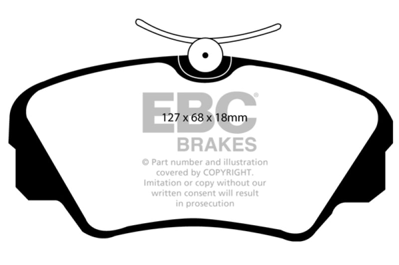 EBC Ultimax2 Front Brake Pads - UD720