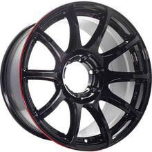 Load image into Gallery viewer, Gram Lights 57Trans-X Rev Limit 20X9.5 +25 6-139.7 Black w/ Machining E-PRO CoatT Wheel