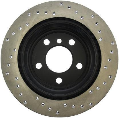 StopTech Sport Cross Drilled Brake Rotor - Front Left Stoptech