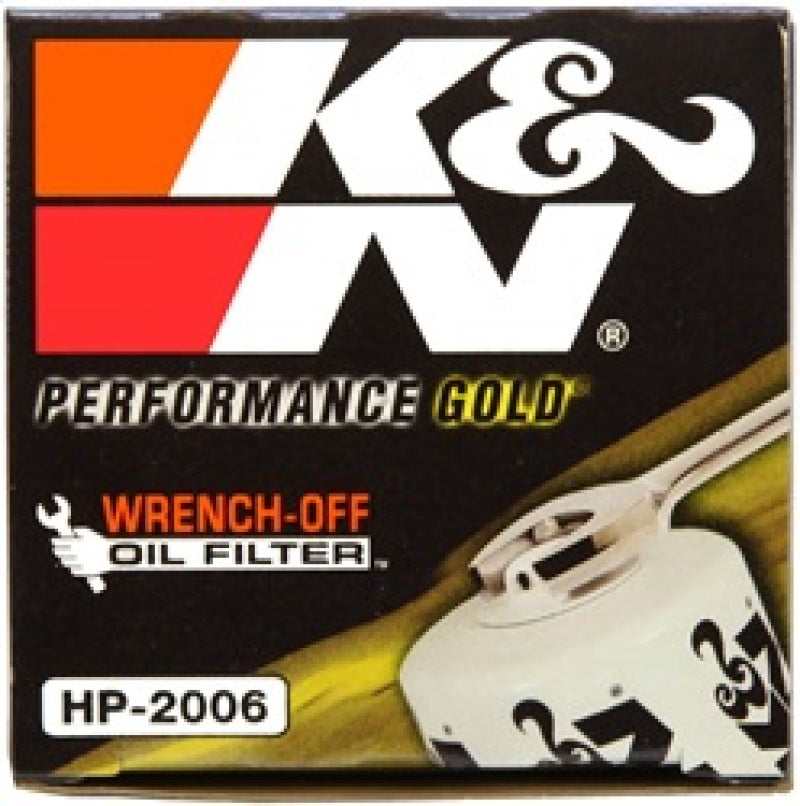 K&N Universal Performance Gold Oil Filter K&N Engineering