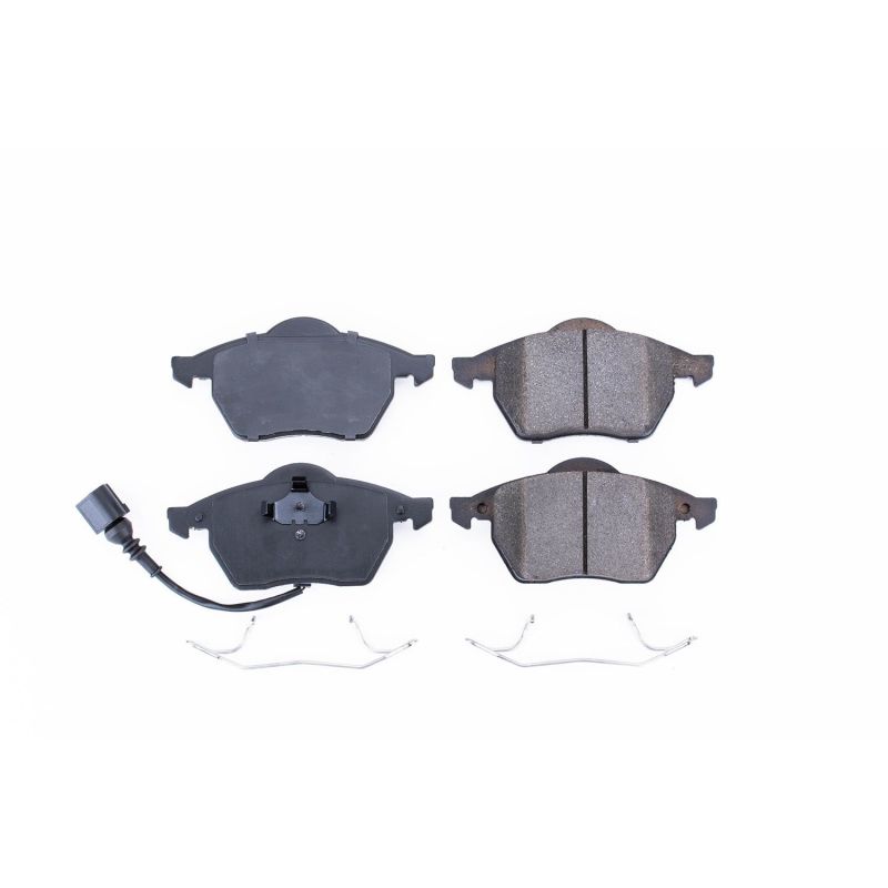 Power Stop 00-06 Audi TT Front Z17 Evolution Ceramic Brake Pads w/Hardware PowerStop