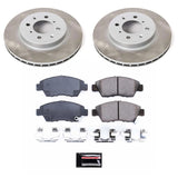 Power Stop 07-08 Honda Fit Front Semi-Coated Rotor Kit