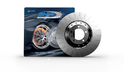 SHW 04-06 Audi TT Quattro 3.2L Left Front Smooth Lightweight Brake Rotor (8N0615301B) SHW Performance