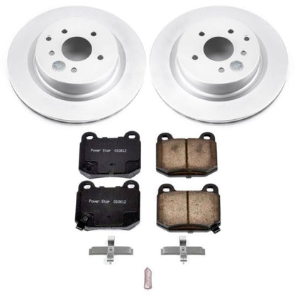 Power Stop 03-04 Infiniti G35 Rear Z17 Evolution Geomet Coated Brake Kit PowerStop