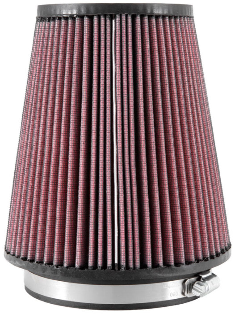 K&N Filter Universal Rubber Filter 5 inch Flange 6 1/2 inch Base 4 3/8 inch Top 7 inch Height K&N Engineering