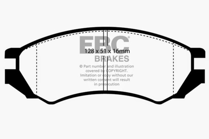 EBC Ultimax2 Front Brake Pads - UD549 EBC