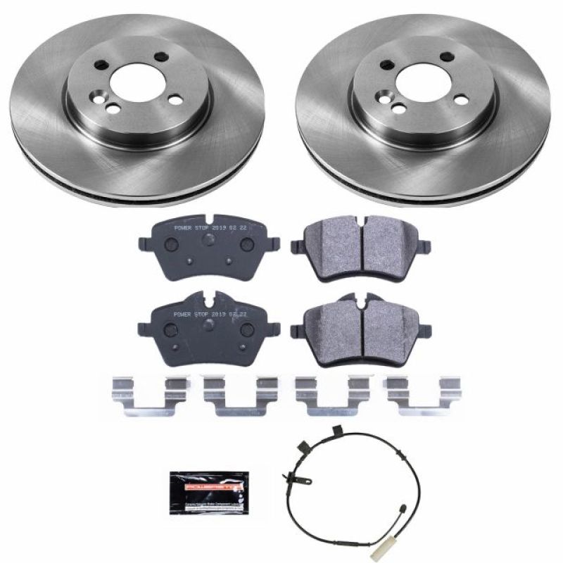 Power Stop 11-16 Mini Cooper Front Track Day Brake Kit