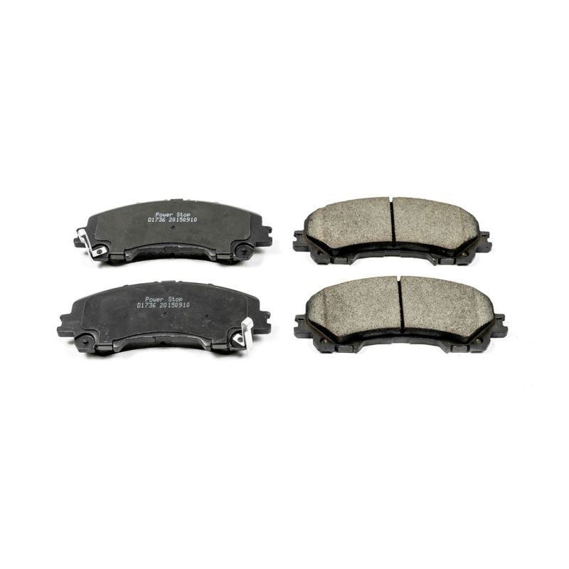 Power Stop 14-19 Infiniti Q50 Front Z16 Evolution Ceramic Brake Pads PowerStop