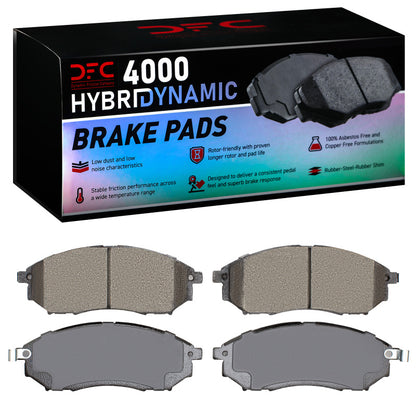 DFC 02-20 Renault Koleos (Mexico) Front 4000 Hybridynamic Brake Pads