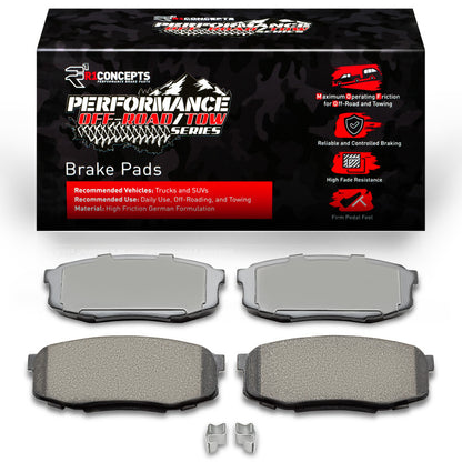 R1 07-22 Toyota Tundra Rear Off-Road/Tow Brake Pads