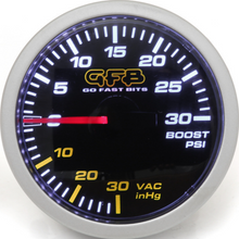 Load image into Gallery viewer, GFB 52mm Boost Gauge 30psi