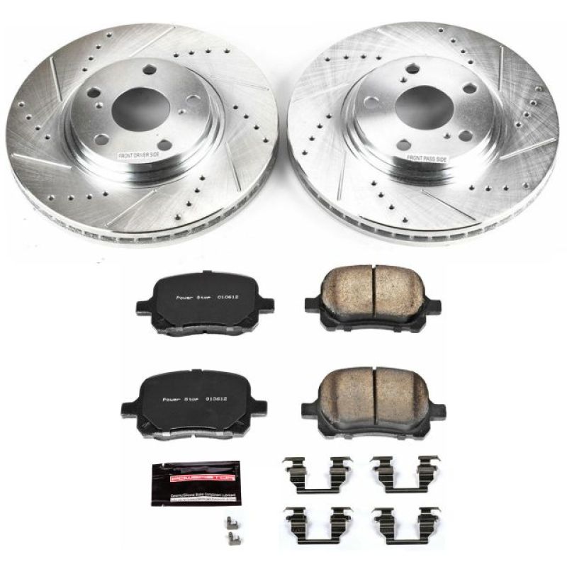 Power Stop 99-01 Lexus RX300 Front Z23 Evolution Sport Brake Kit PowerStop