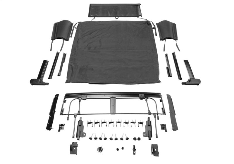 Rampage 20-22 Jeep Gladiator Trailview Fastback - Black Diamond Rampage
