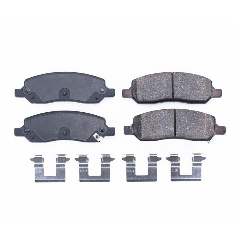 Power Stop 06-11 Buick Lucerne Rear Z17 Evolution Ceramic Brake Pads w/Hardware PowerStop