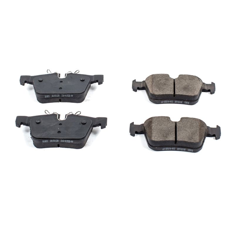 Power Stop 17-19 Jaguar F Pace Rear Z16 Evolution Ceramic Brake Pads PowerStop