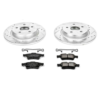 Power Stop 04-05 Volvo S40 Rear Z23 Evolution Sport Brake Kit PowerStop