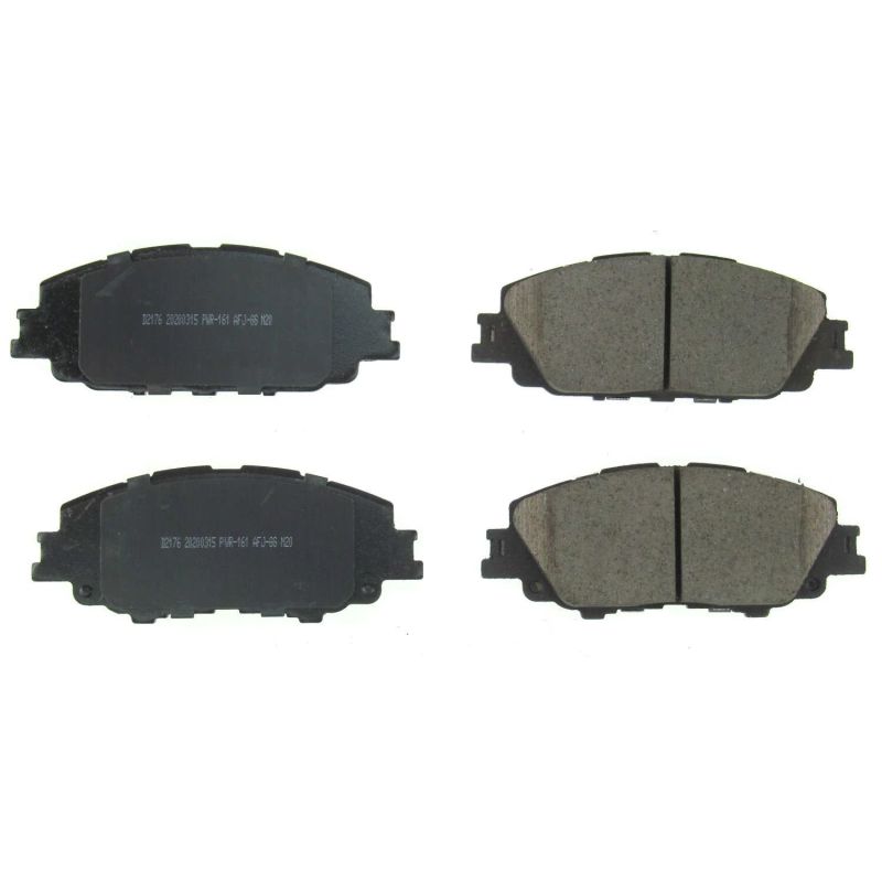 Power Stop 2019 Toyota Corolla Front Z16 Evolution Ceramic Brake Pads PowerStop