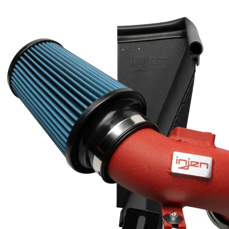 Injen 21-23 Toyota GR Supra / 19-23 BMW Z4 2.0L Turbo Short Ram Intake System (Wrinkle Red) - SP2301WR