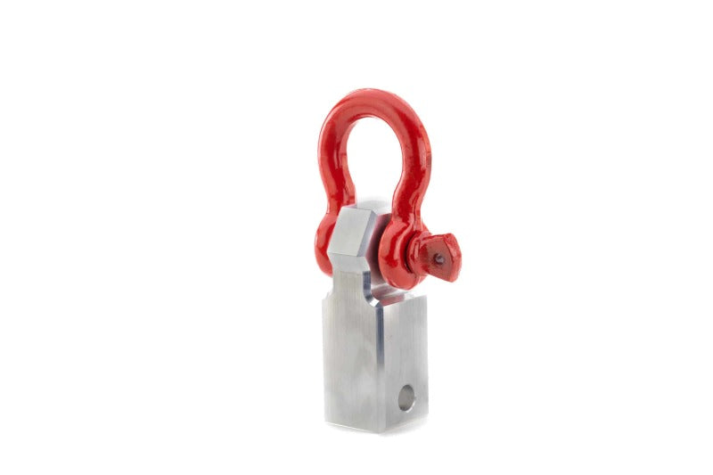 Weigh Safe Towing Recovery - Red Hard Shackle Hitch w/Aluminum Body Weigh Safe