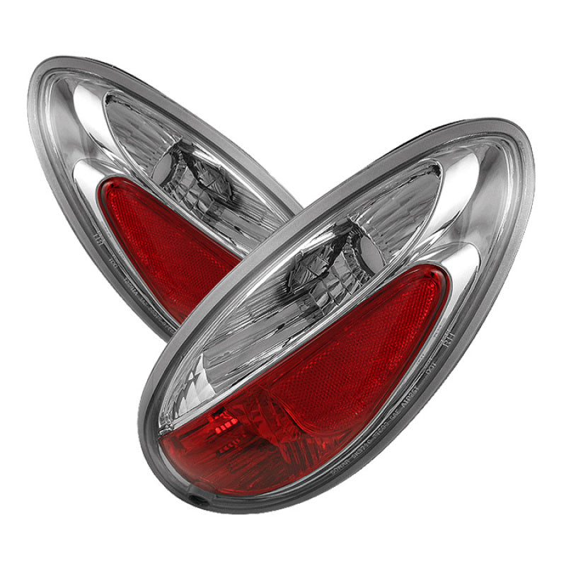 Spyder Chrysler PT Cruiser 01-05 Euro Style Tail Lights Chrome ALT-YD-CPT01-C SPYDER