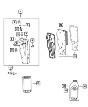 Load image into Gallery viewer, Genuine OEM MOPAR Oil 10W30 (68438447PA) X1