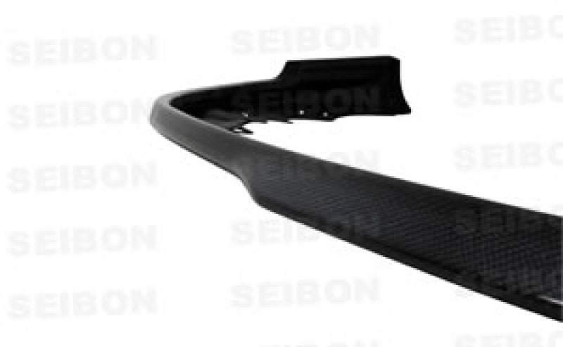 Seibon RA-style carbon fiber front lip for 2006 Mitsubishi EVO9 - FL0607MITEVO9-RA