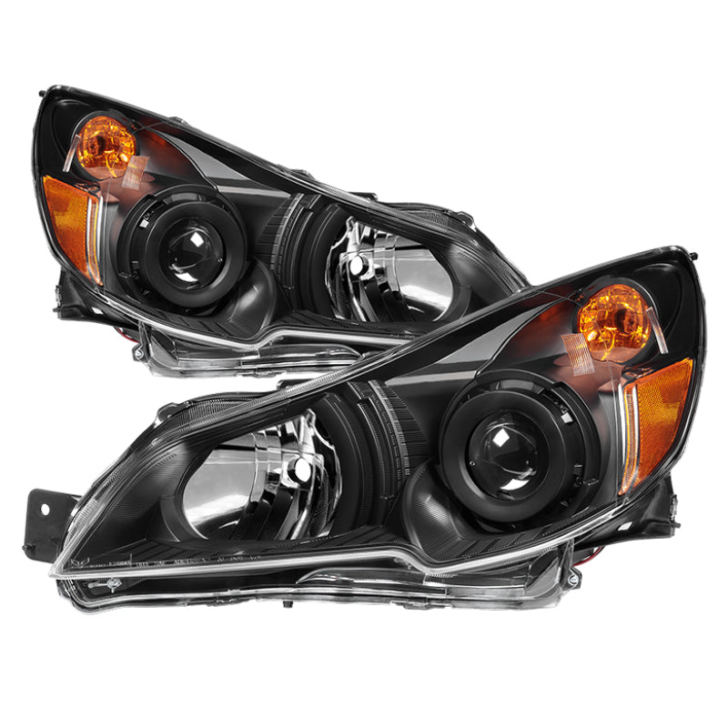 xTune Subaru Legacy 10-12 / Outback 10-12 OEM Style Headlights-Black HD-JH-SLEG10-AM-BK SPYDER