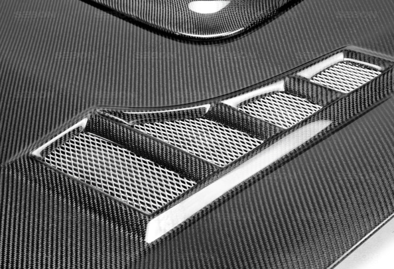 Seibon CW-style carbon fiber hood for 2002-2003 Subaru Impreza/WRX - HD0203SBIMP-CW