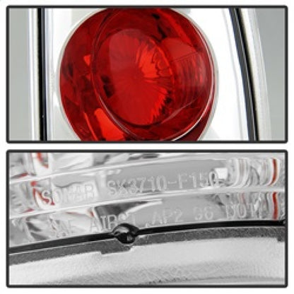 Spyder Ford F150 side 97-03/F250/350/450/550 Super Duty 99-07 Euro Tail Lights Chrm ALT-YD-FF15097-C SPYDER