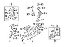 Load image into Gallery viewer, Genuine OEM Honda Civic Parking Brake Handle 2006-2011 (47115-SNA-A82ZA) X1