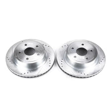 Load image into Gallery viewer, Power Stop 04-06 Dodge Ram 1500 Rear Evolution Drilled &amp; Slotted Rotors - Pair