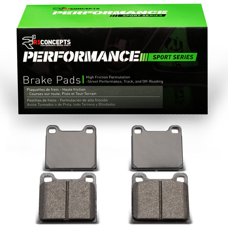 R1 Front/Rear Performance Brake Pads 1961-2004 Multi-Make Applications - 2115-0031-00