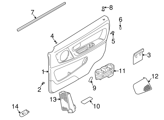 Genuine OEM Volvo Retainer (987175) X1