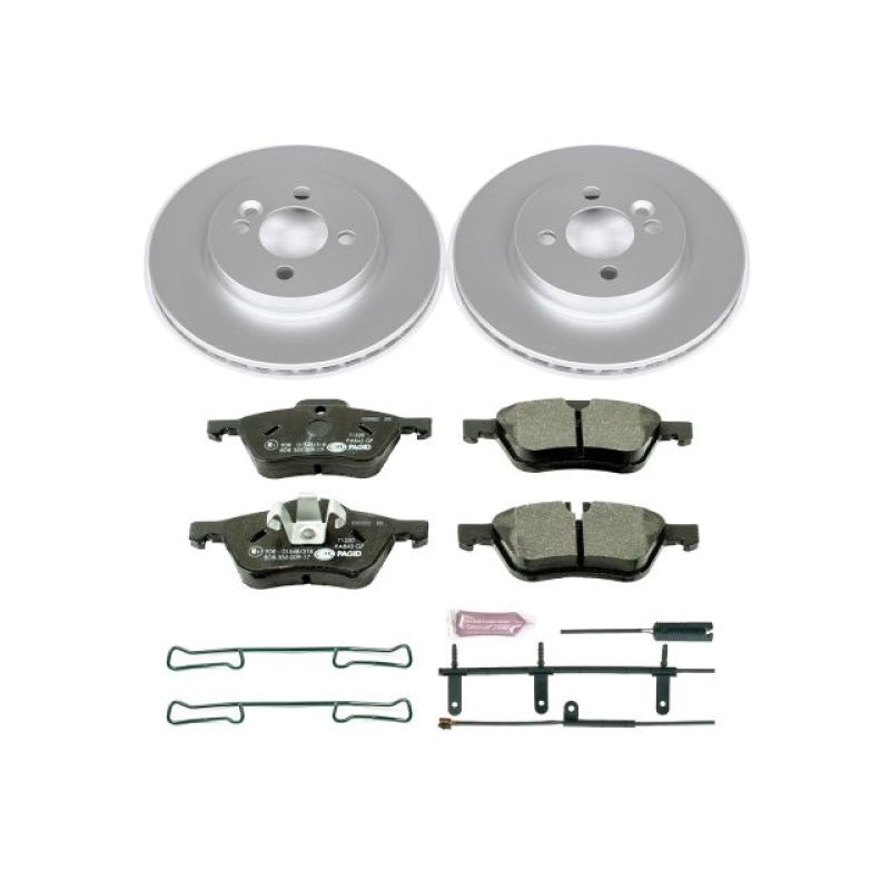 Power Stop 07-08 Mini Cooper Front Euro-Stop Brake Kit PowerStop