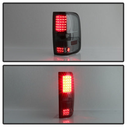 Xtune Ford F150 Styleside 04-08 (Not Fit Heritage & SVT) LED Tail Lights Smoke ALT-ON-FF15004-LED-SM SPYDER