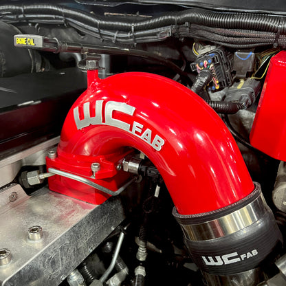 Wehrli 03-07 Dodge 5.9L Cummins High Flow Intake Bundle Kit - Illusion Blueberry - WCF100680-IBB