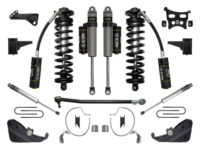 ICON 2023 Ford F250/F350 4-5.5in Stage 4 Coilover Conversion System
