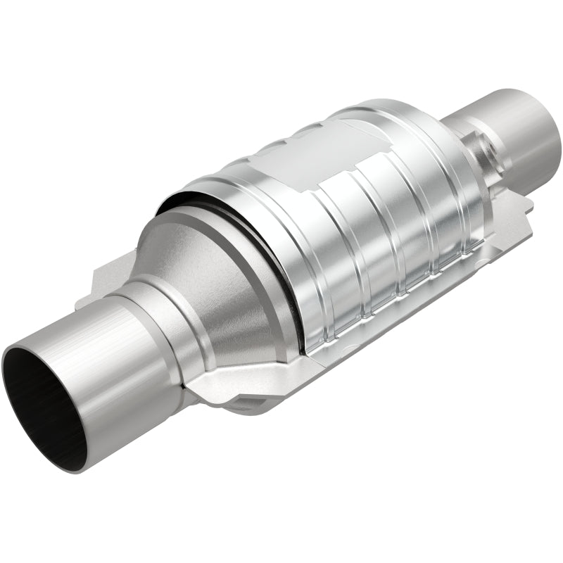 MagnaFlow Conv Univ 2.5in Inlet/Outlet Center/Center Round 9in Body L x 5.125in W x 13in Overall L Magnaflow
