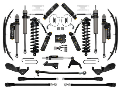 ICON 2023 Ford F250/F350 4-5.5in Stage 9 Coilover Conversion System w/ Expansion Packs