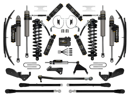 ICON 2023 Ford F250/F350 4-5.5in Stage 9 Coilover Conversion System w/ Expansion Packs