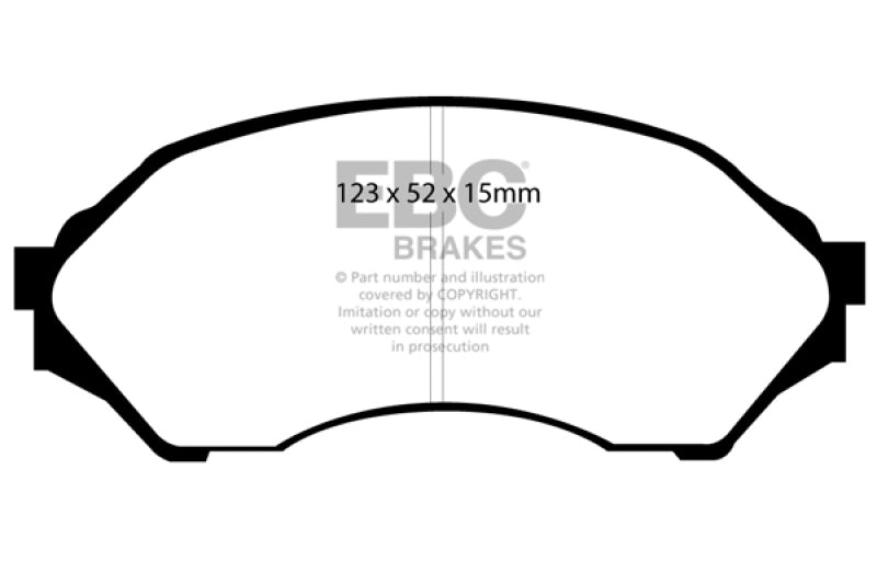 EBC GreenStuff Front Brake Pads - DP21302 EBC