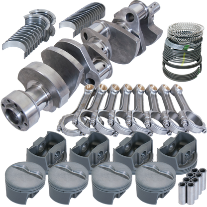 Eagle Chevy LT1350 1Pc 3.750in Crank 5.700in I-Beam Rods -5cc 4.060in Pistons Rotating Assembly