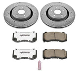 Power Stop 06-10 Jeep Grand Cherokee Front Z26 Street Warrior Brake Kit