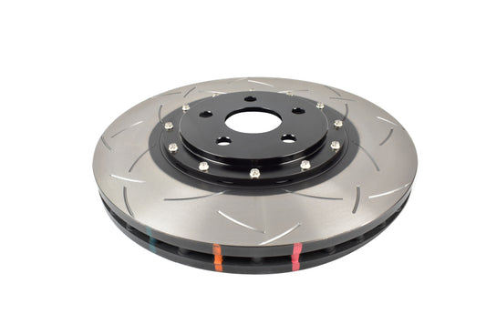 DBA 11-17 Jeep Grand Cherokee Trackhawk (6.2L V8) 5000 Series Slotted Front Brake Rotor w/Black Hat