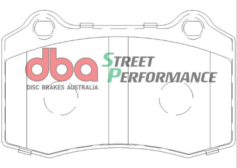 DBA Street Performance Front Brake Pads - DB1936SP DBA