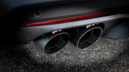 Borla 2024 Ford Mustang GT 5.0L V8 w/ Active Exhaust ATAK Cat-Back Exhaust System - Carbon Fiber Borla