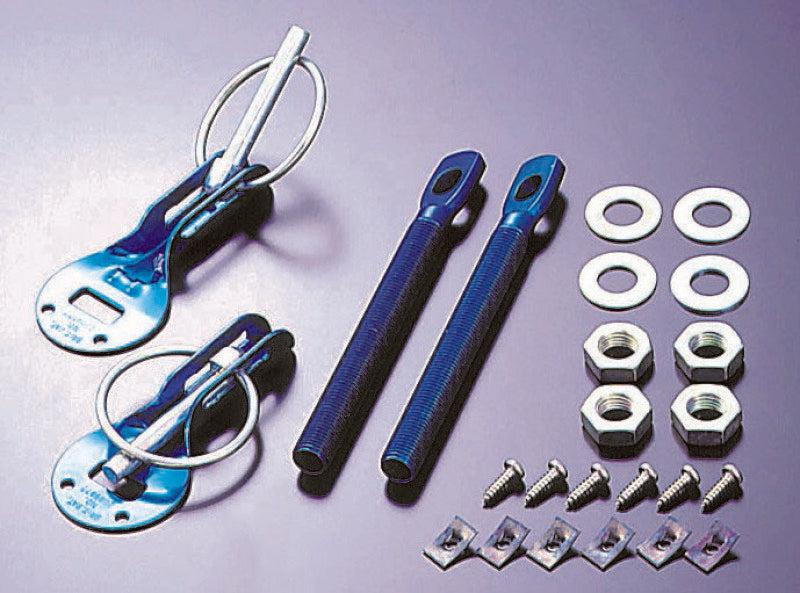 Cusco Body Pins For Hood Aluminum-Blue Universal