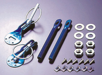Cusco Body Pins For Hood Aluminum-Blue Universal