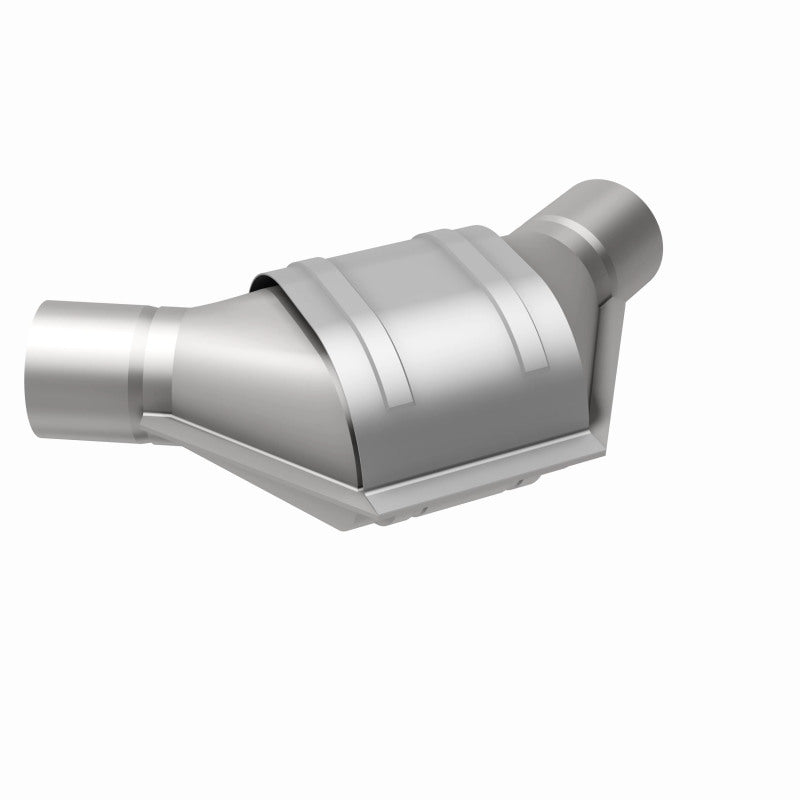 MagnaFlow Conv Univ 2.50inch Angled Inlet/Outlet Magnaflow
